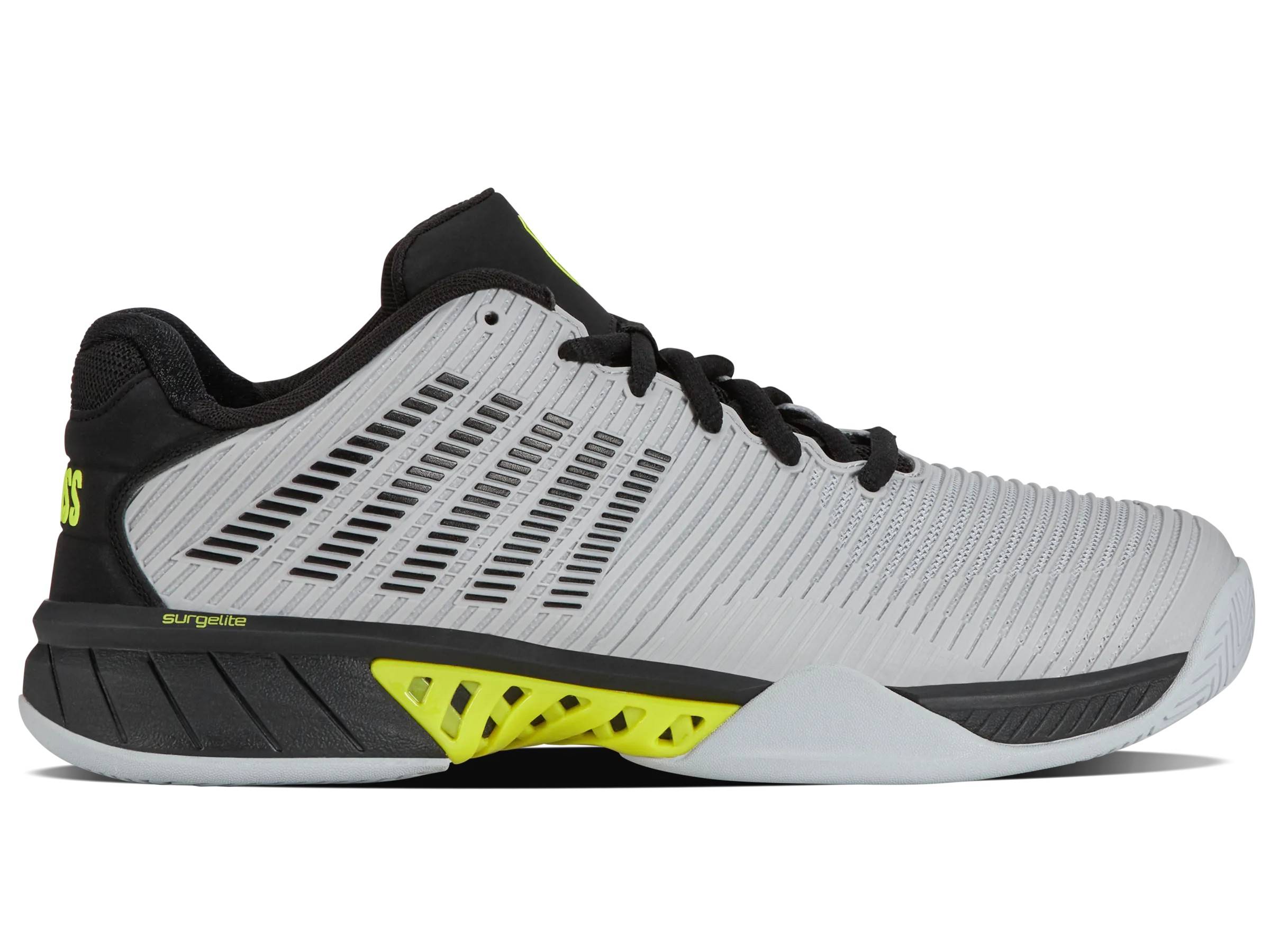 06613-022-M | HYPERCOURT EXPRESS 2 | MICRO CHIP/BLACK/TENNIS YELLOW