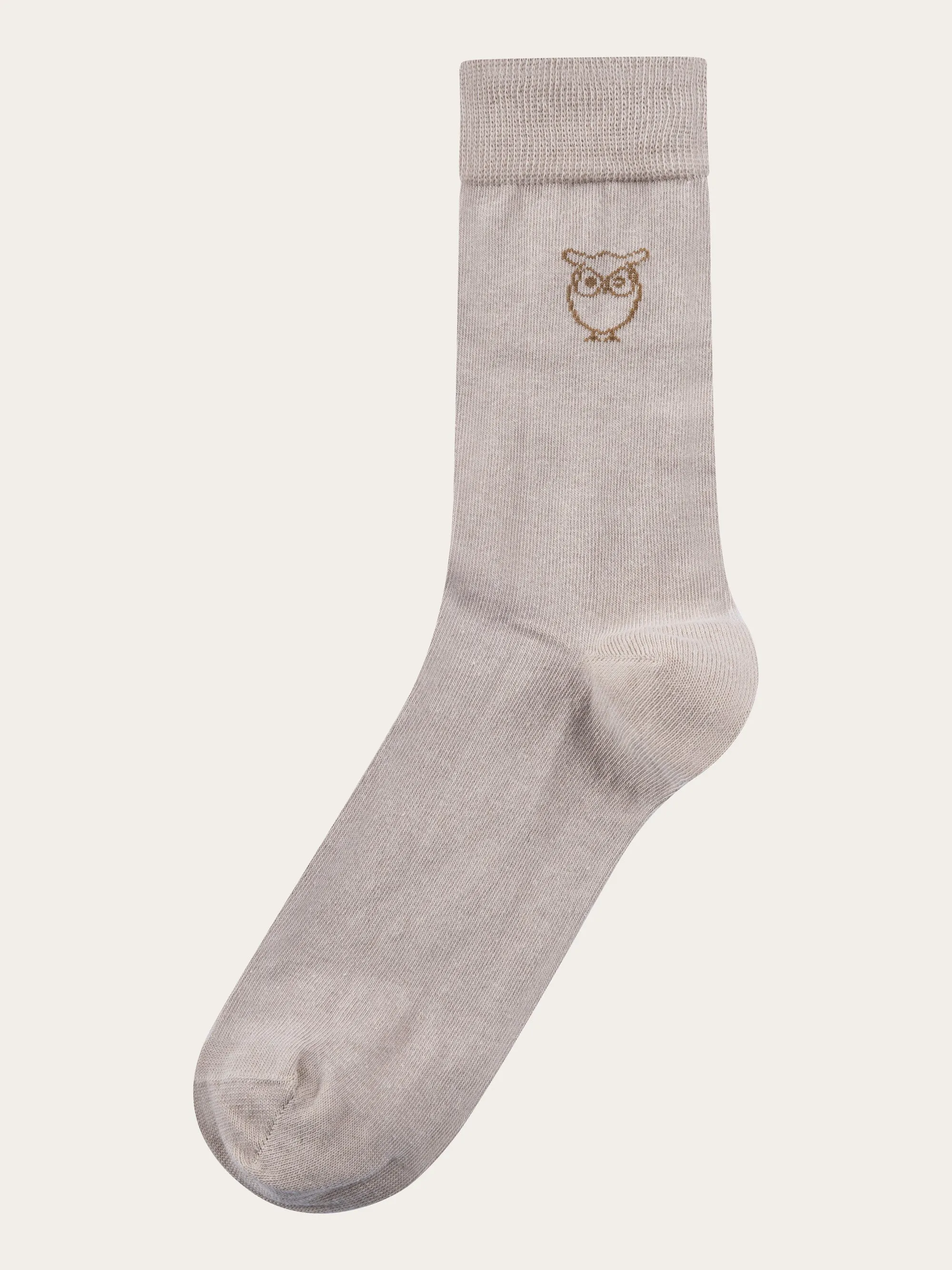 4-pack socks - solid socks - Light feather gray