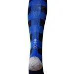 ACHI  Lumber Jack Blue Compression Socks, 20-30 mmHg