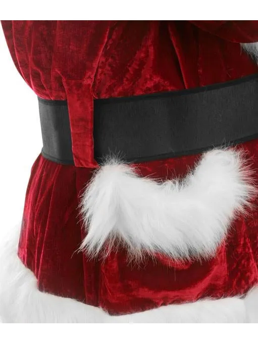 Adult Velvet Santa Costume