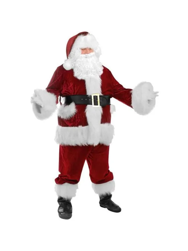 Adult Velvet Santa Costume