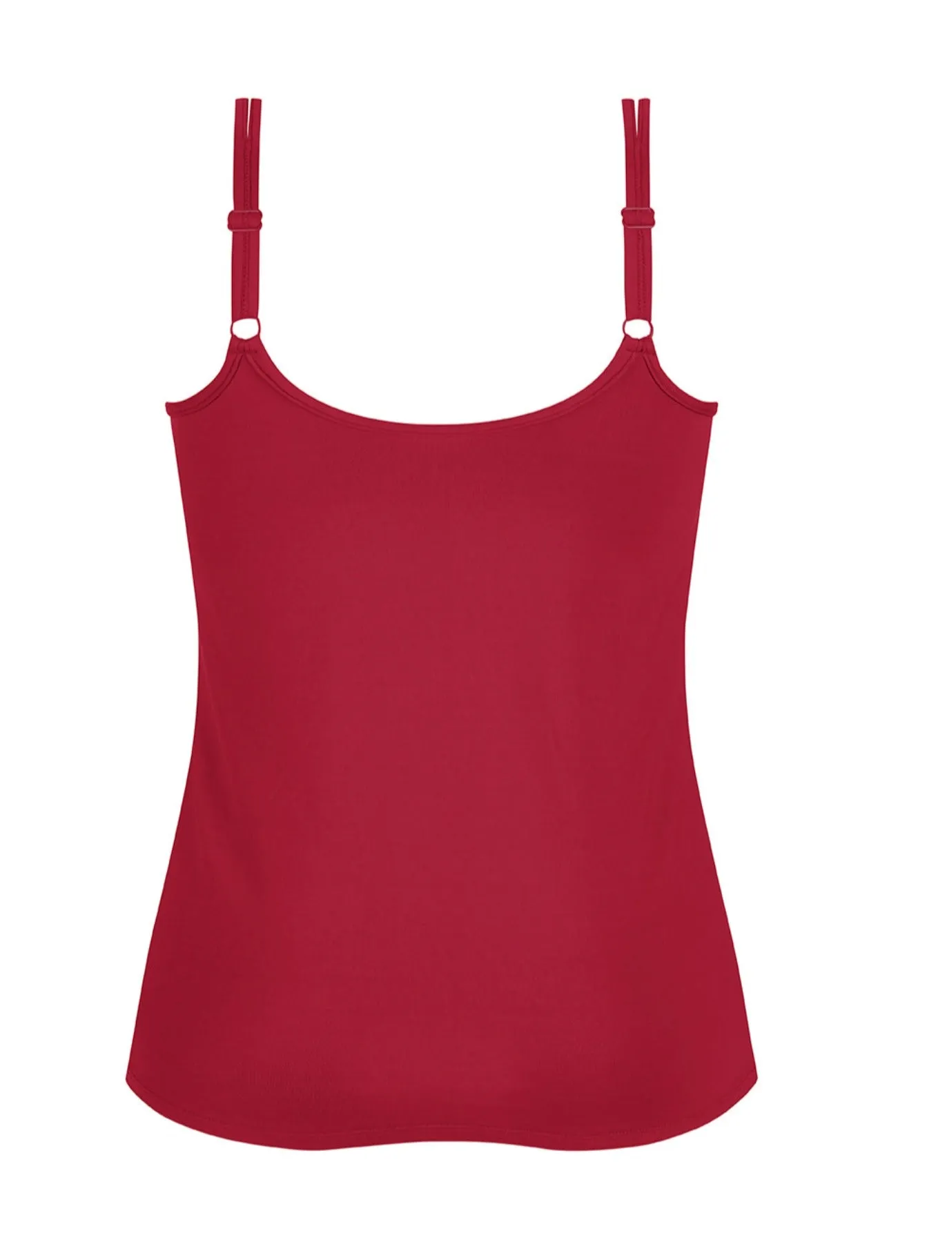 Amoena Valletta Mastectomy Top - Chilli Red