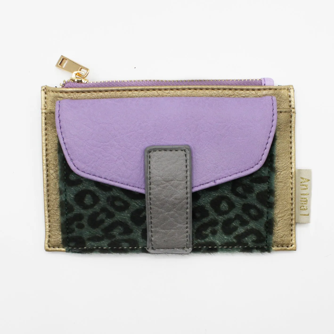 Animal Print Lilac Purse