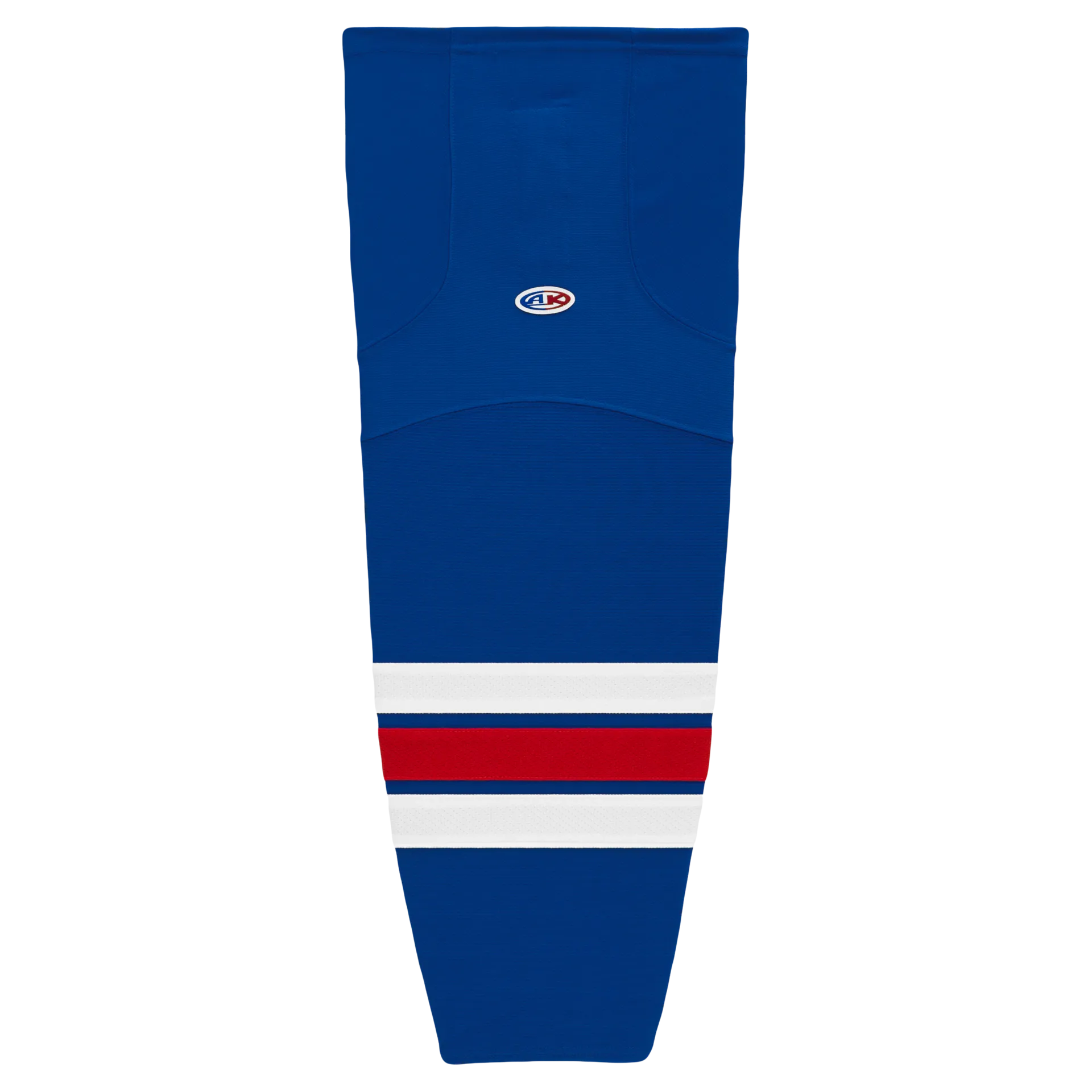 Athletic Knit (AK) HS2100-312 Kitchener Rangers Royal Blue Mesh Ice Hockey Socks