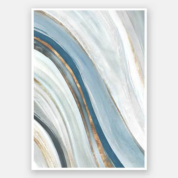 Azure Blue II Unframed Art Print