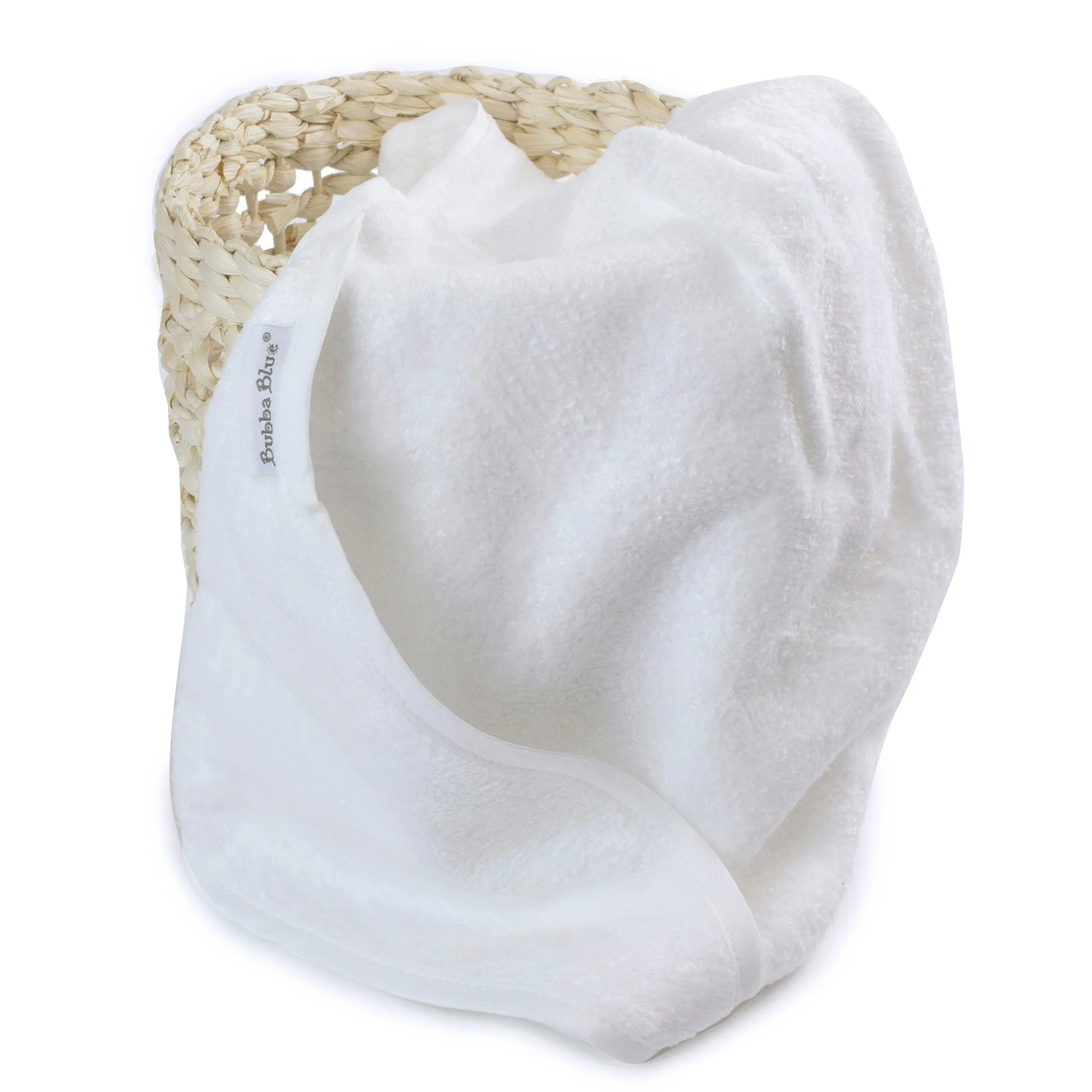 Bamboo White Hooded Towel