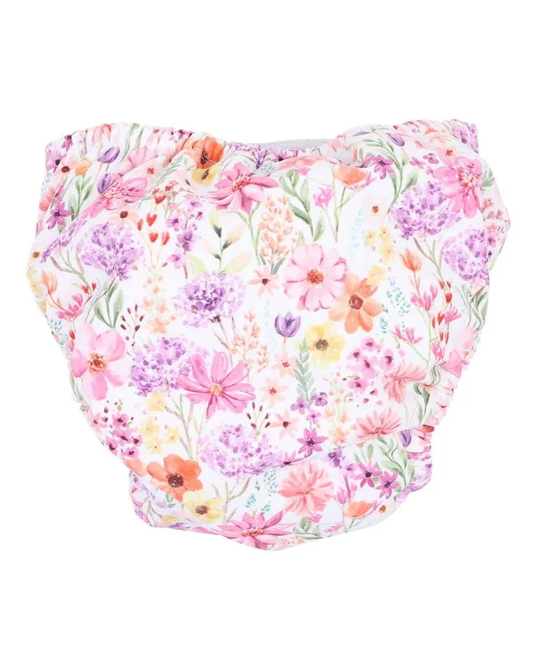 Bebe Nadia Print Aqua Nappy