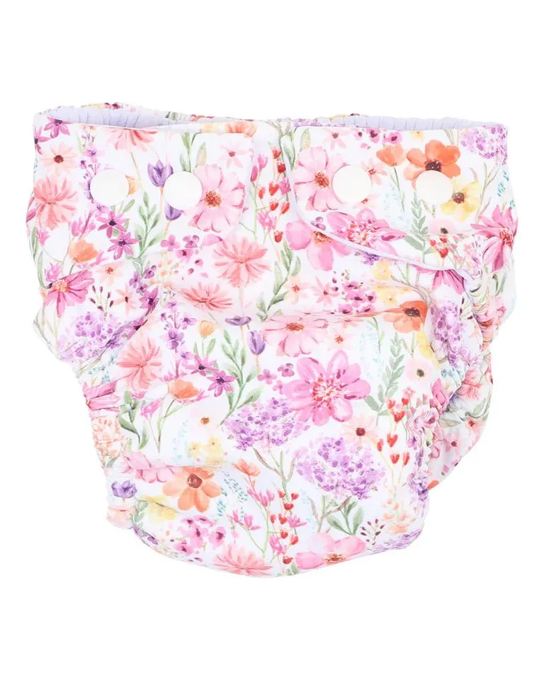 Bebe Nadia Print Aqua Nappy