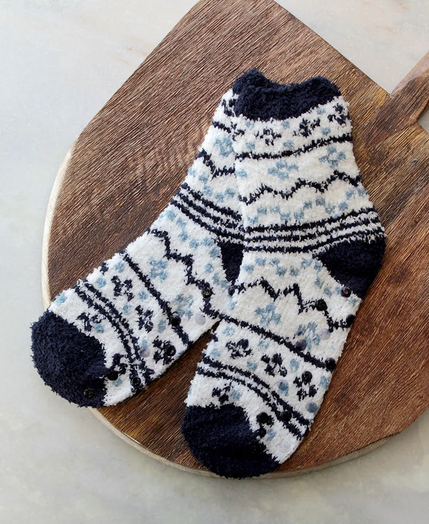 Blue Winter Sock Set