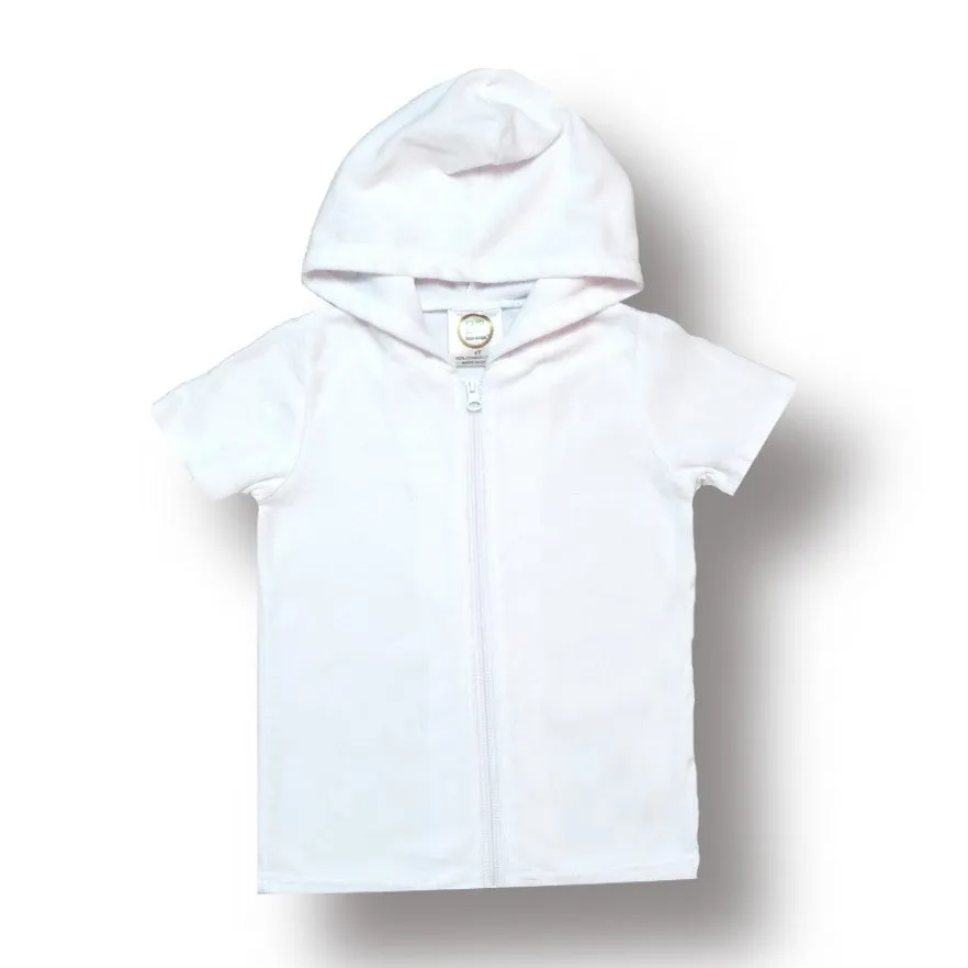 Boys Cover Up: White