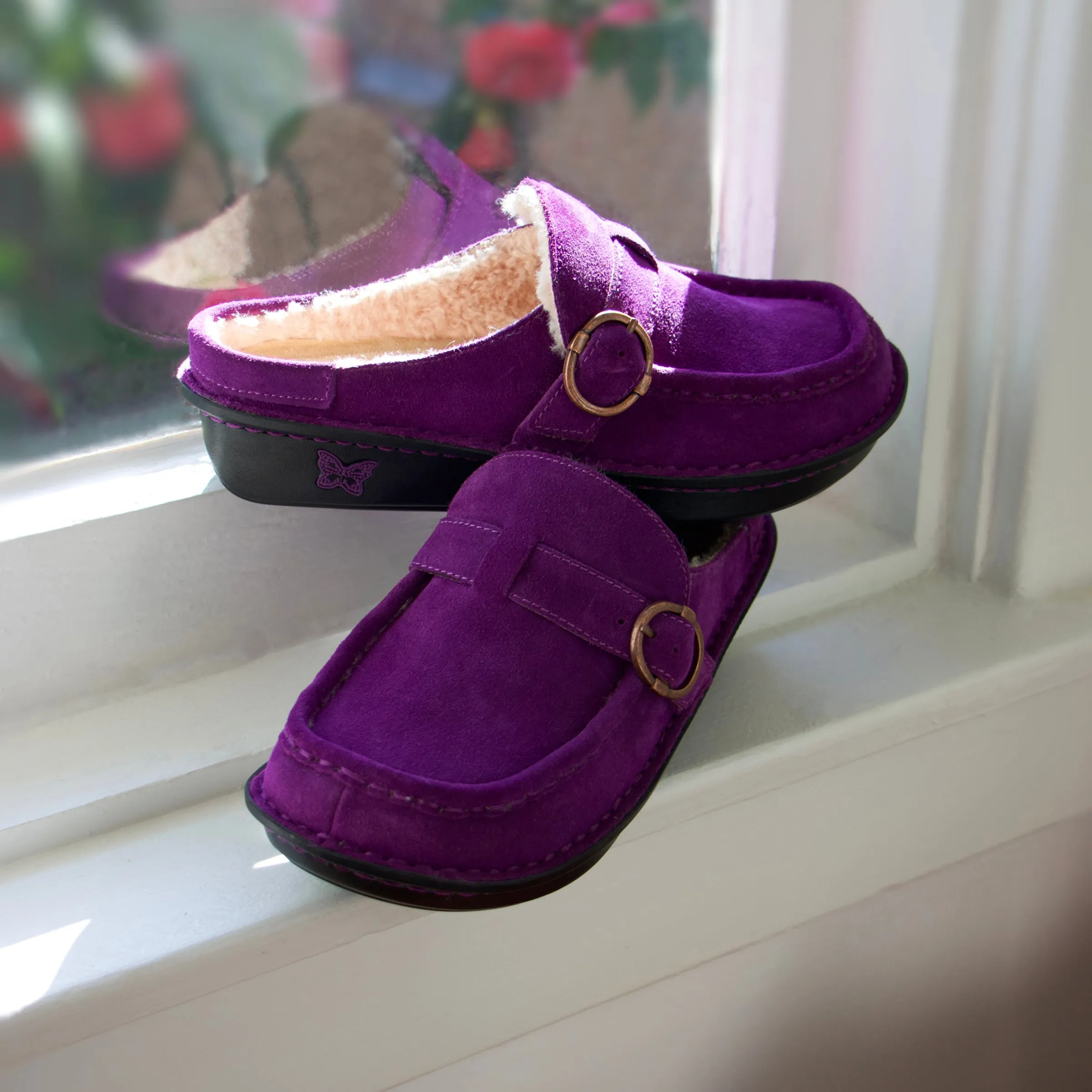 Brigid Deep Amethyst Clog