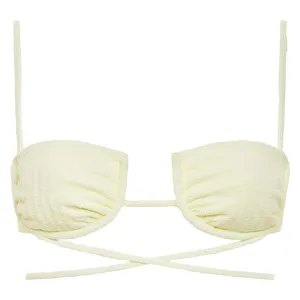 Buttercream Rib Simone Bikini Top