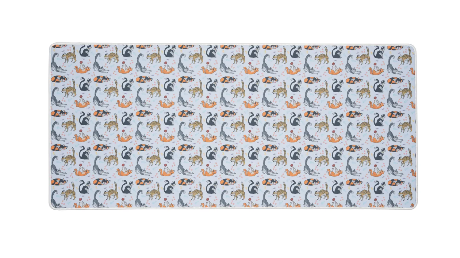 Cats and Dogs Pattern Deskmats