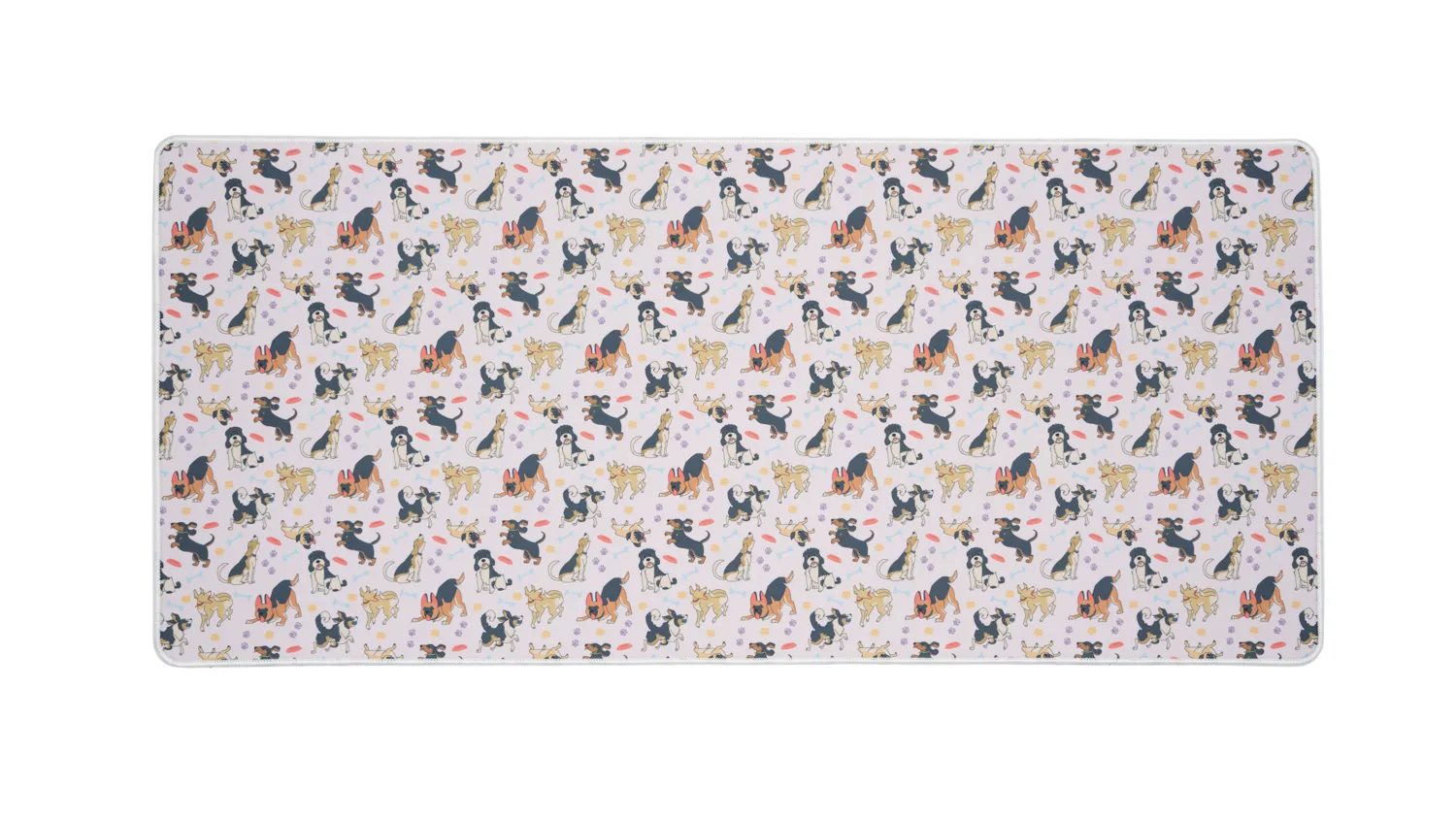 Cats and Dogs Pattern Deskmats