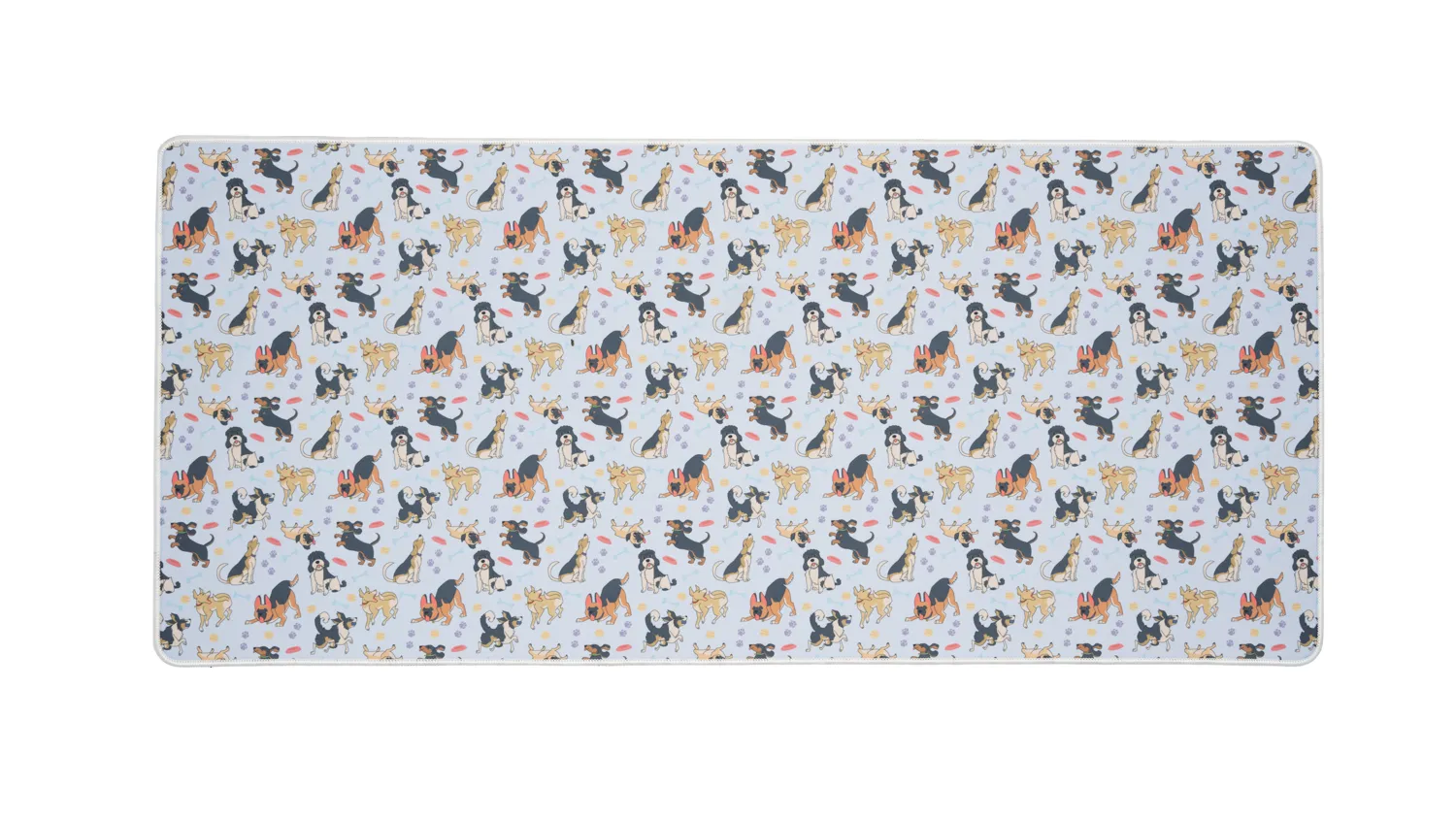 Cats and Dogs Pattern Deskmats