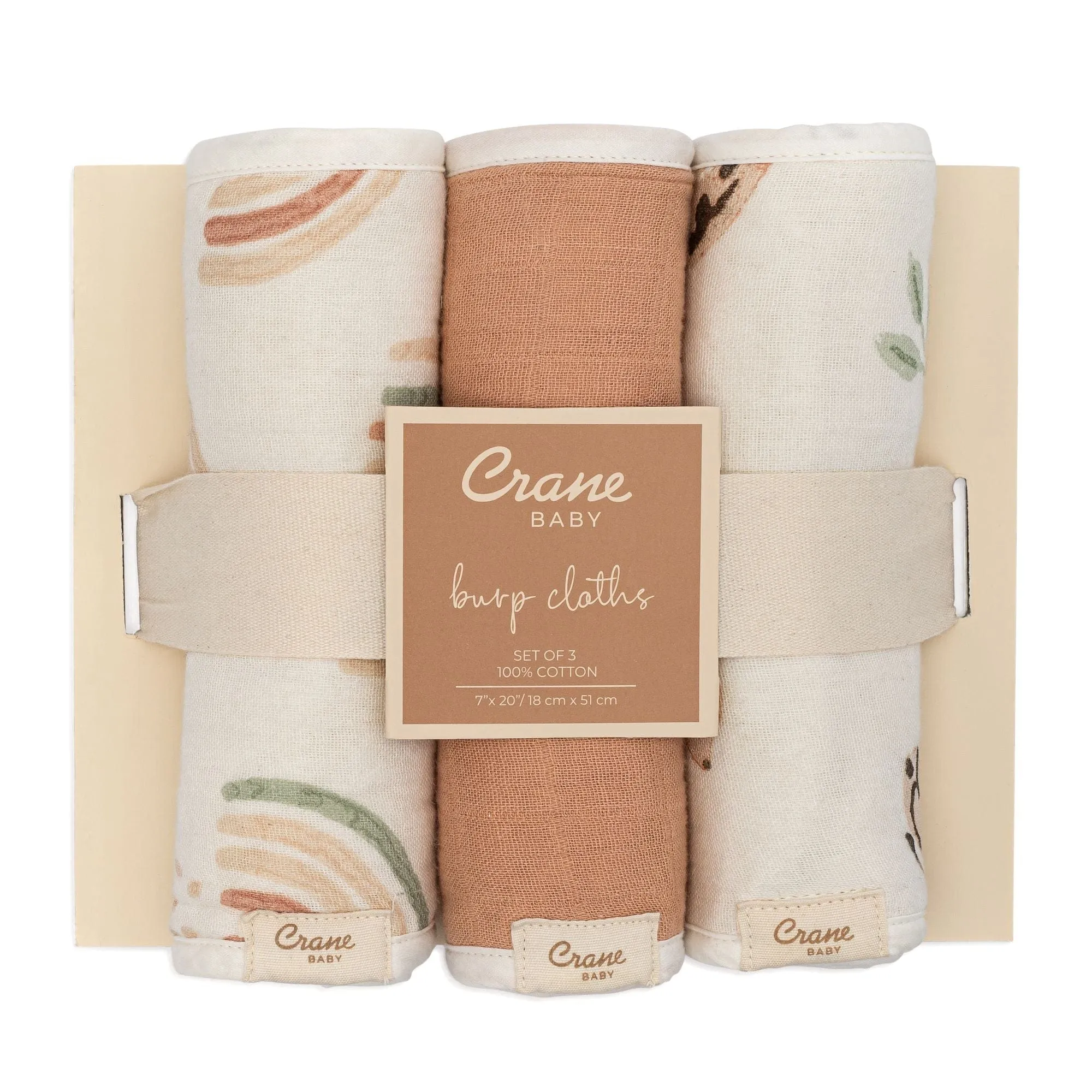 Crane Parker 3 pc. Burp Cloths