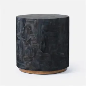 Dark Horn Side Table