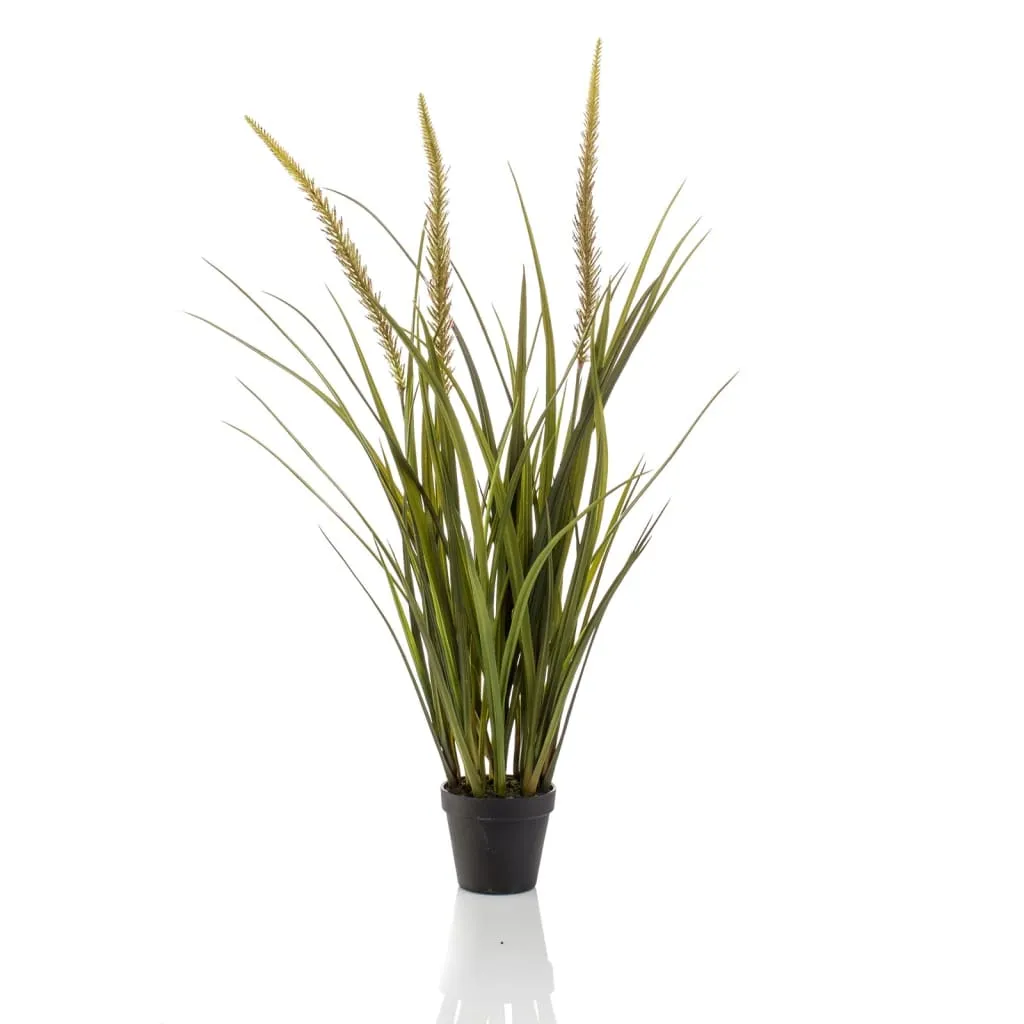 Emerald Artificial Foxtail Grass 90 cm in Pot