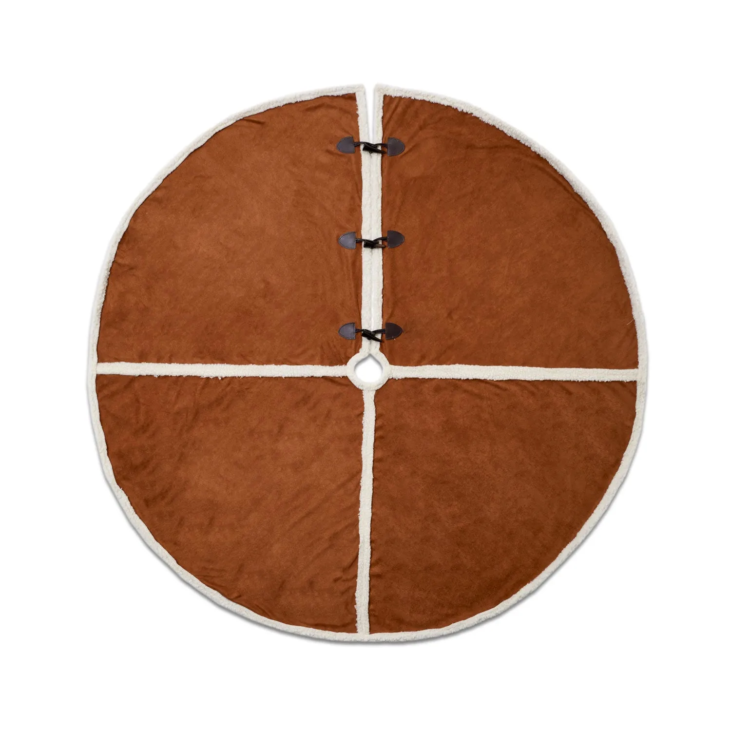 Faux Shearling Tree Skirt - 60"