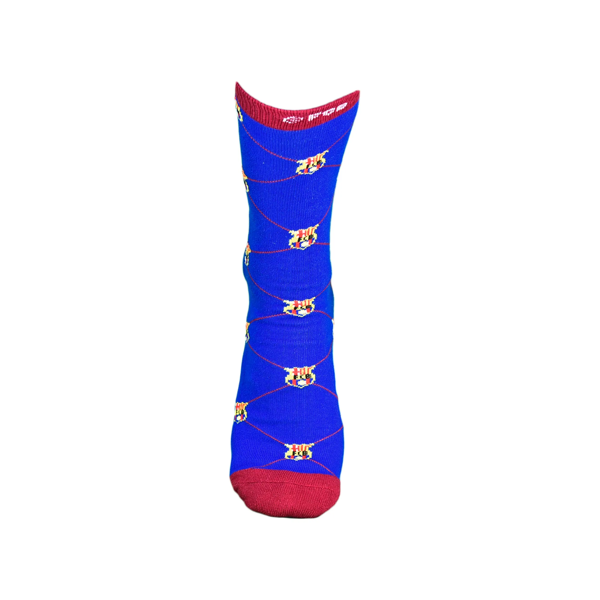 FC Barcelona Knit Calf-length Socks Size 9-13 Maccabi Art