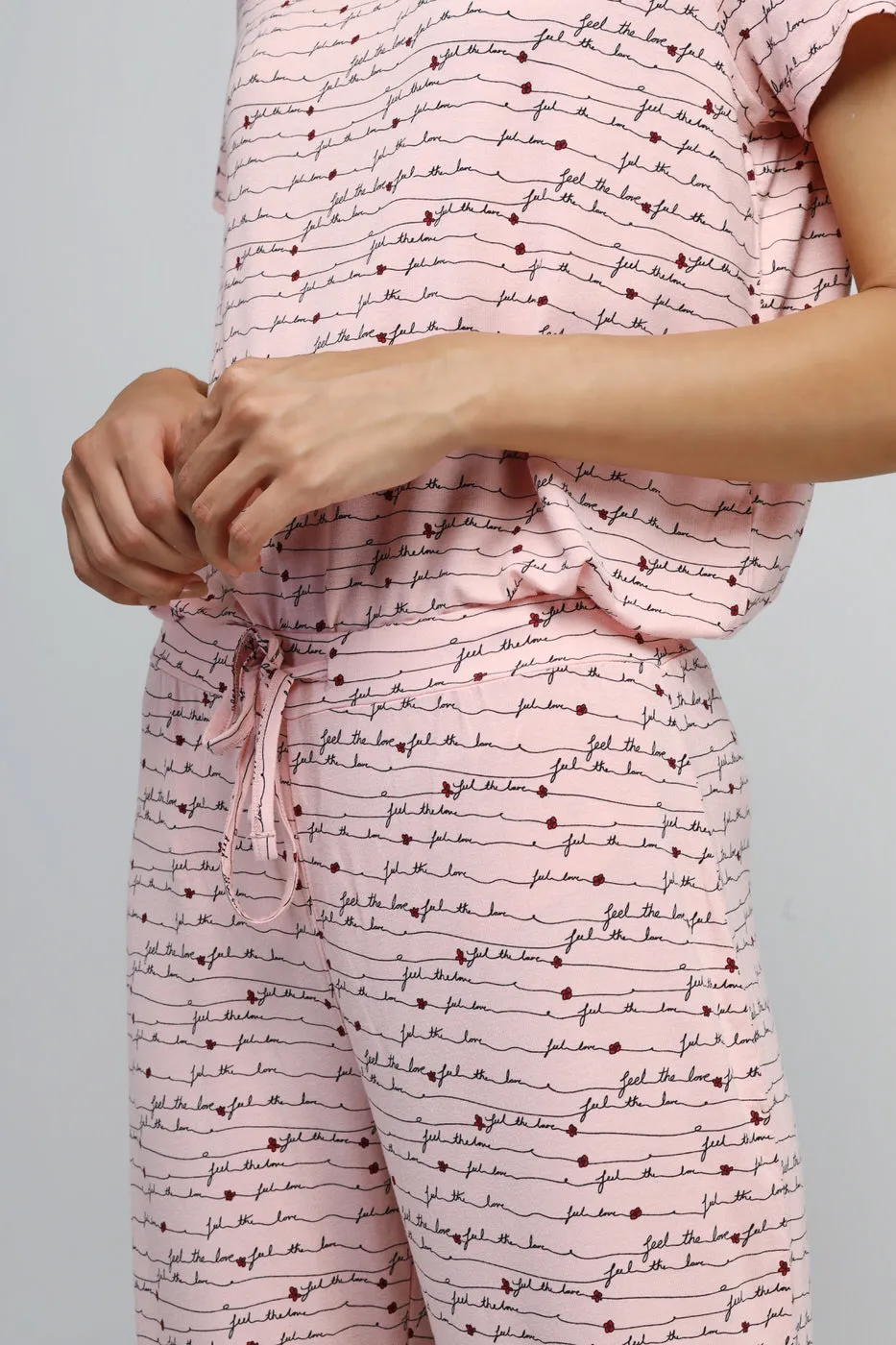 Feel The Love Cuff Pajamas