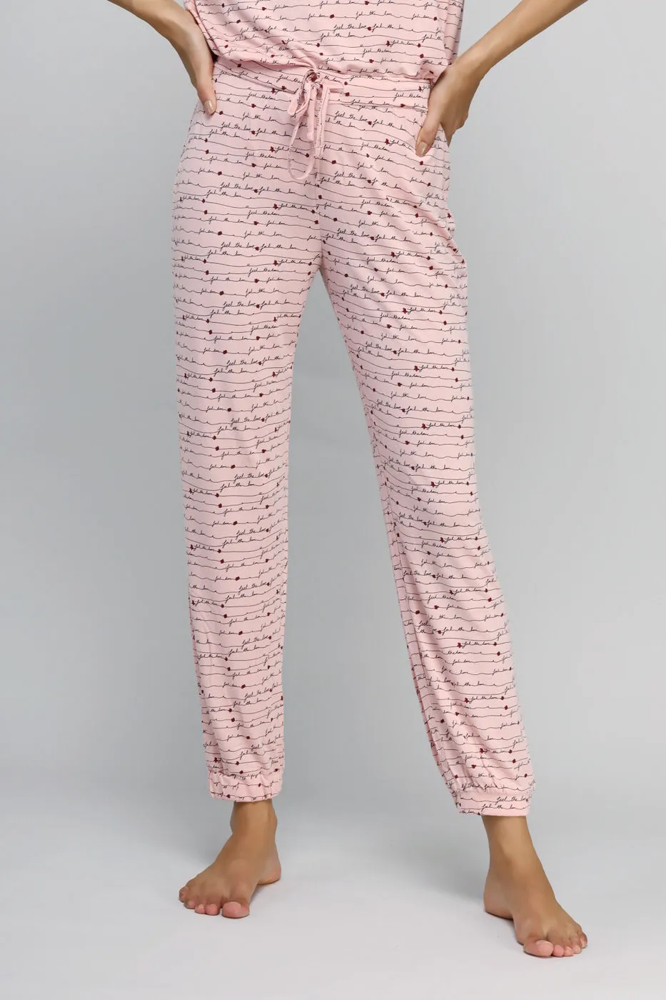 Feel The Love Cuff Pajamas