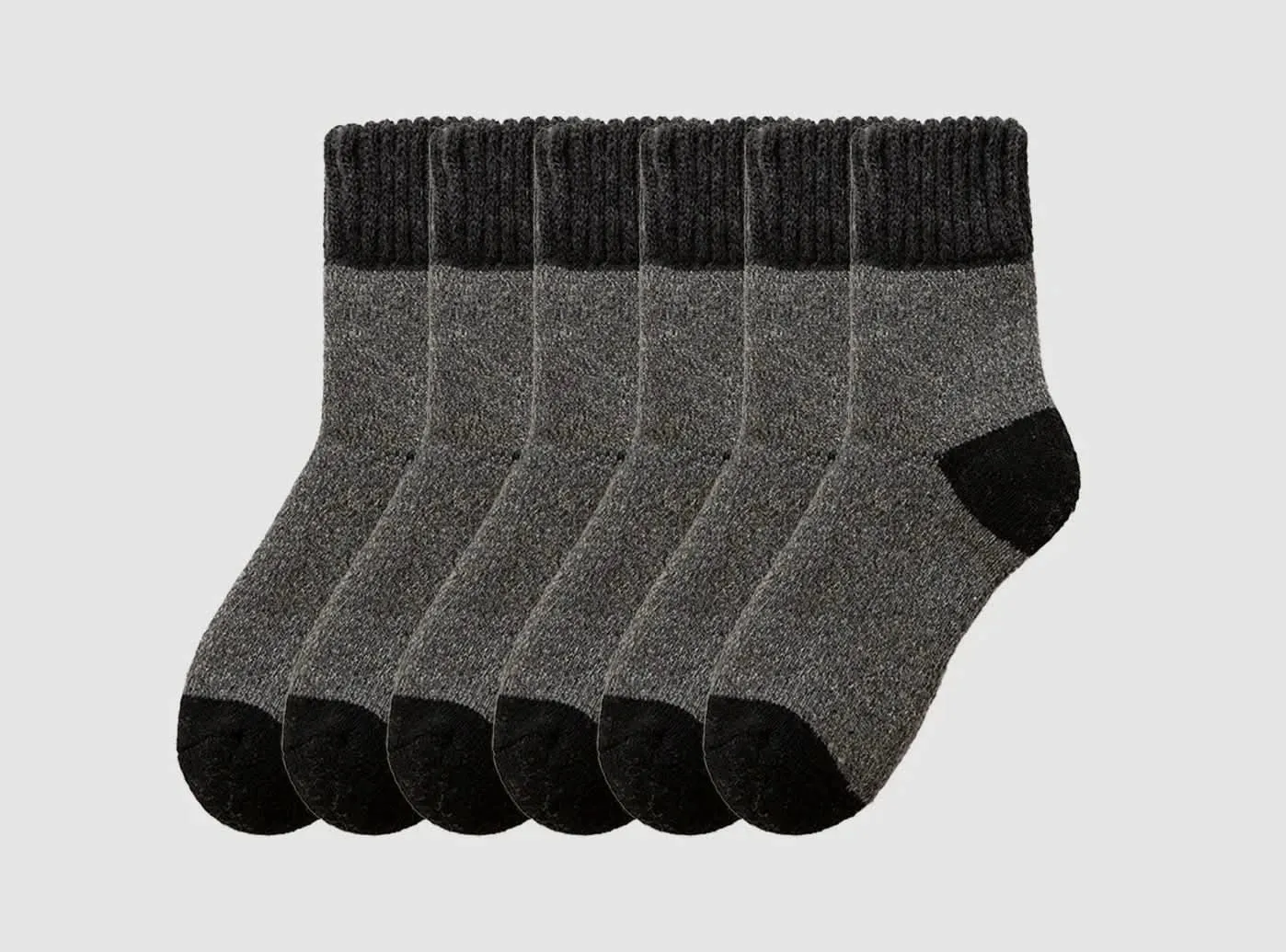 FitVille Thermal Thick Socks 3-Pair Bundle (Unisex)