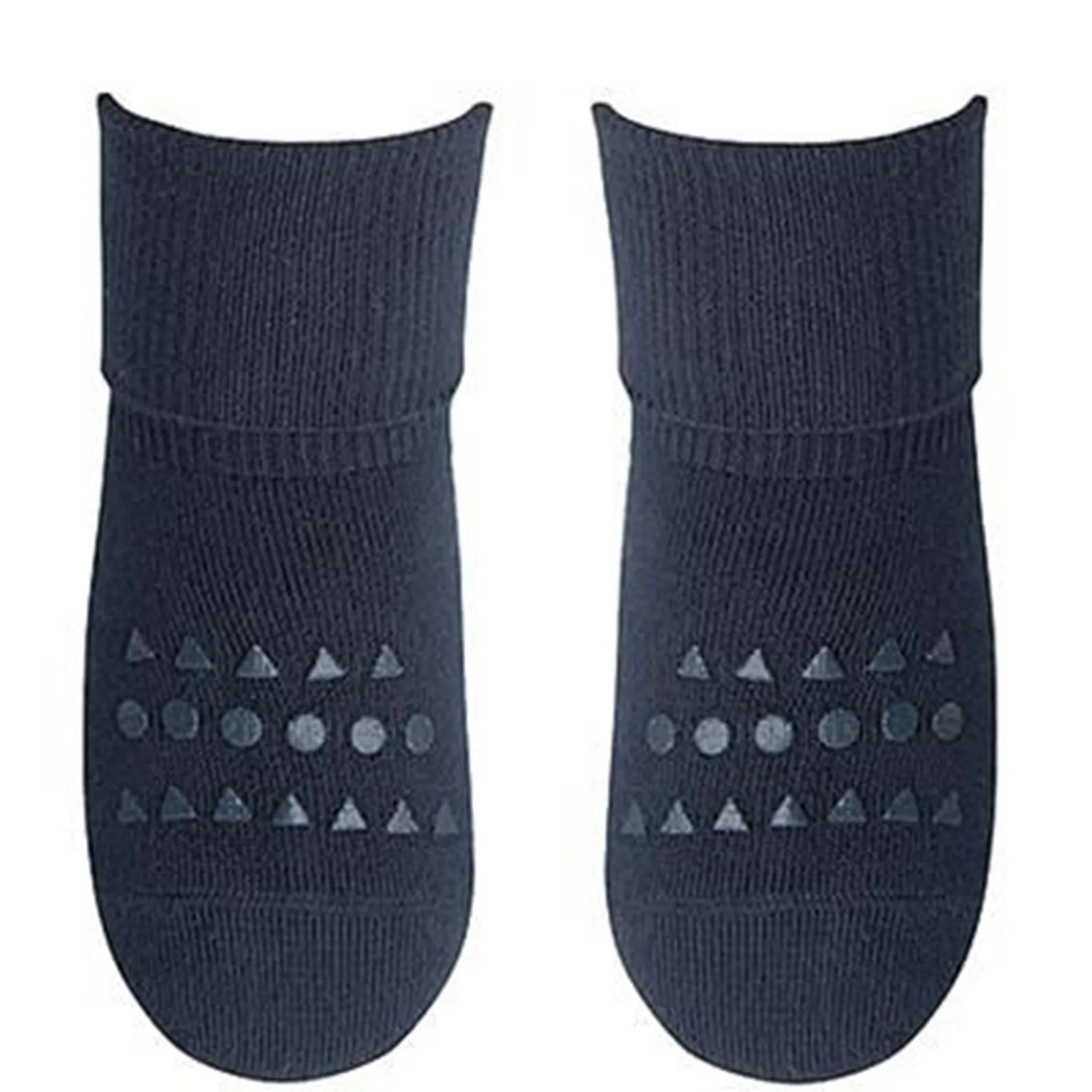 GObabyGO Bamboo Socks Antislip Dark Blue