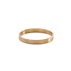 Gold Band Stacking Ring