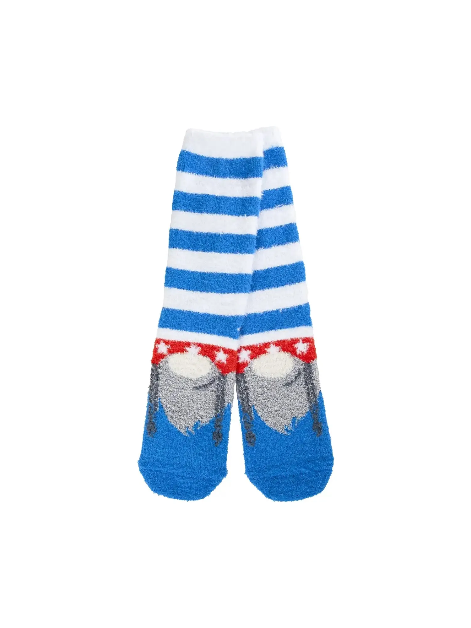 Holiday Gnome Feather Crew Sock