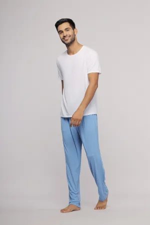 Horizon Blue Mens Pajama Set