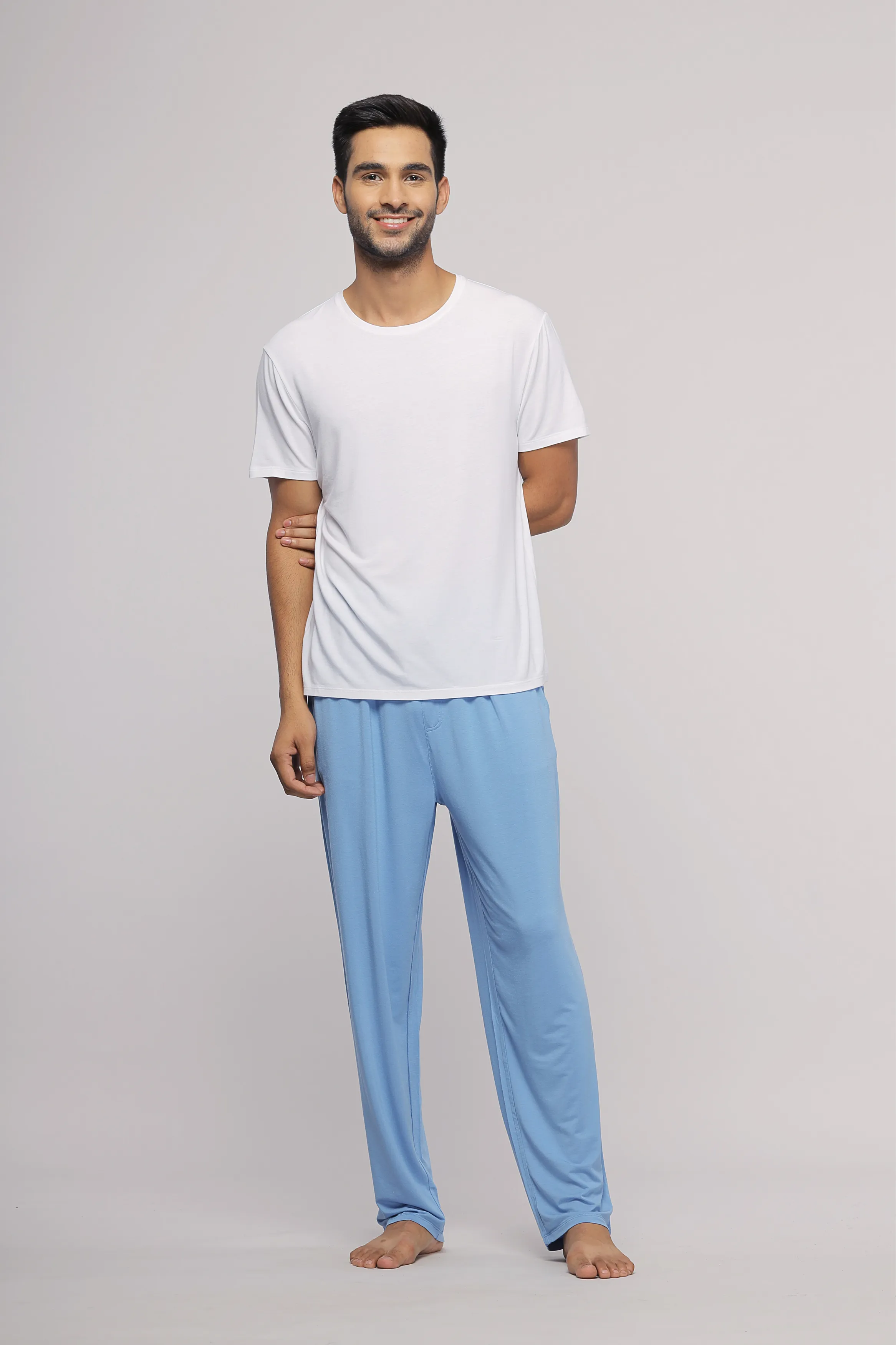 Horizon Blue Mens Pajama Set