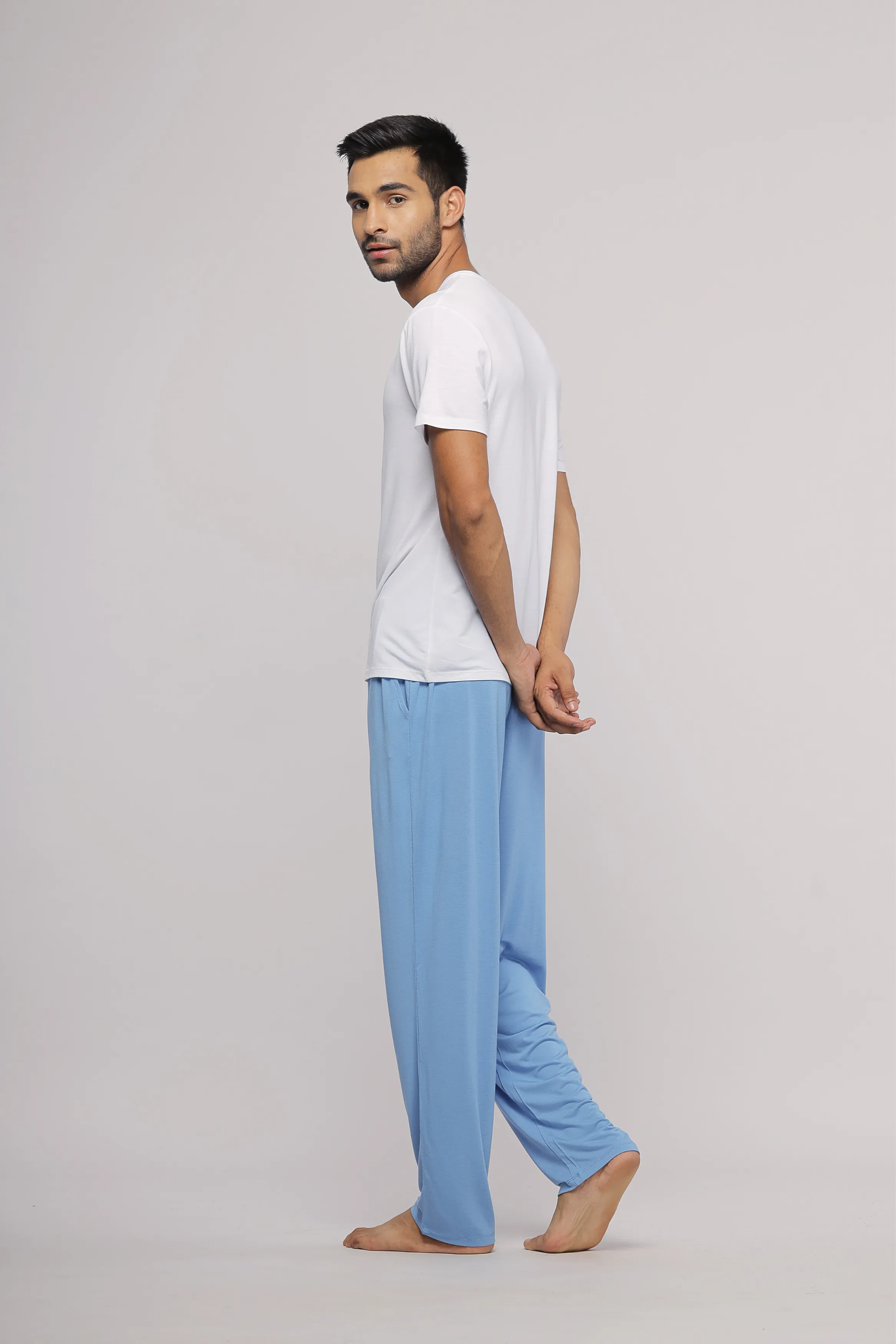 Horizon Blue Mens Pajama Set