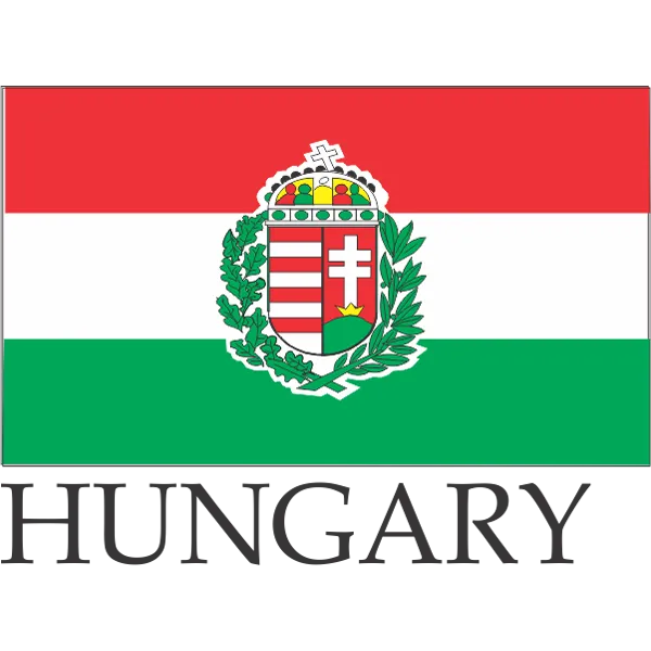 Hungary Embroidered Flag Badge