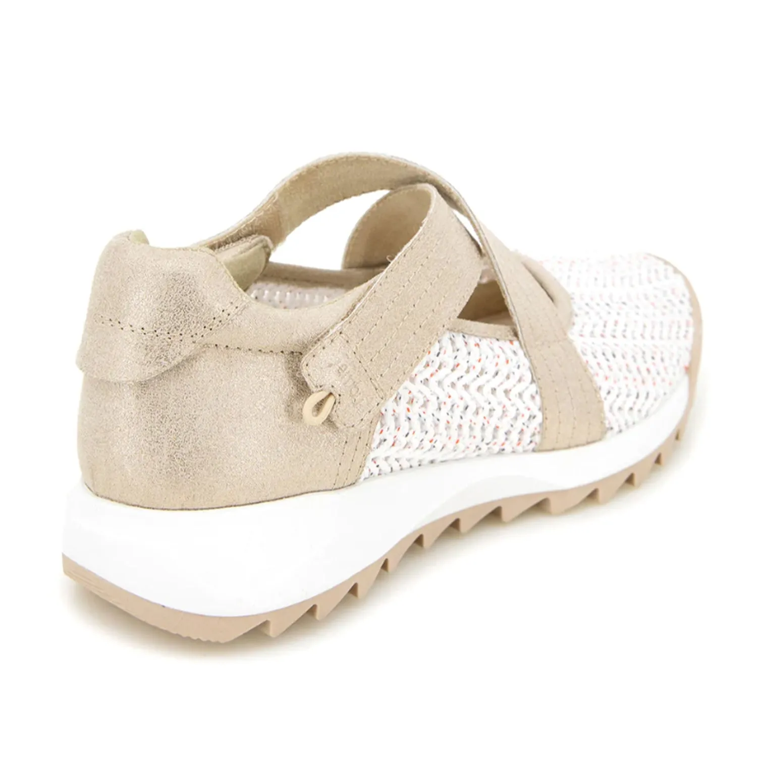 Jambu Women's Mia in White/Champagne