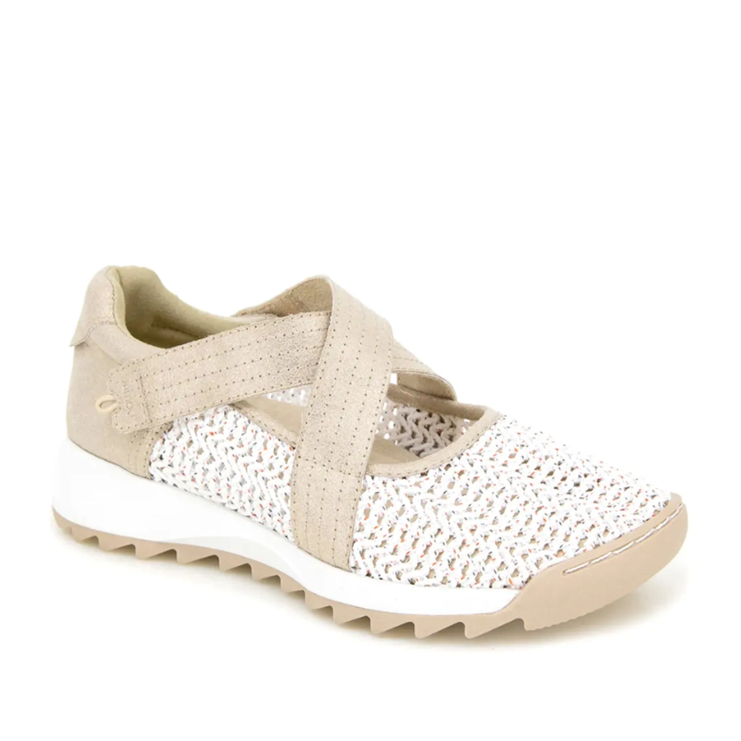 Jambu Women's Mia in White/Champagne