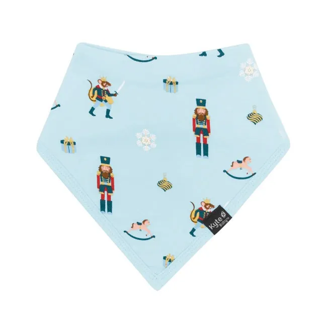 Kyte Baby Printed Bib in Nutcracker