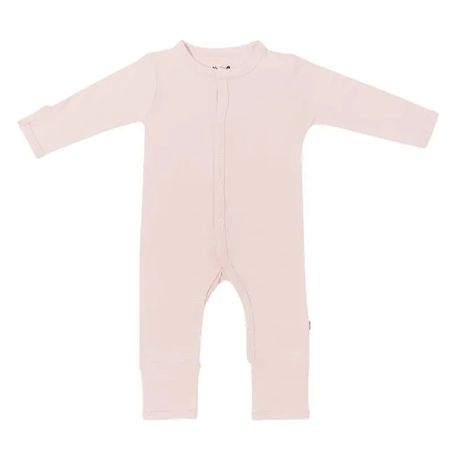 Kyte Baby Snap Romper in Blush