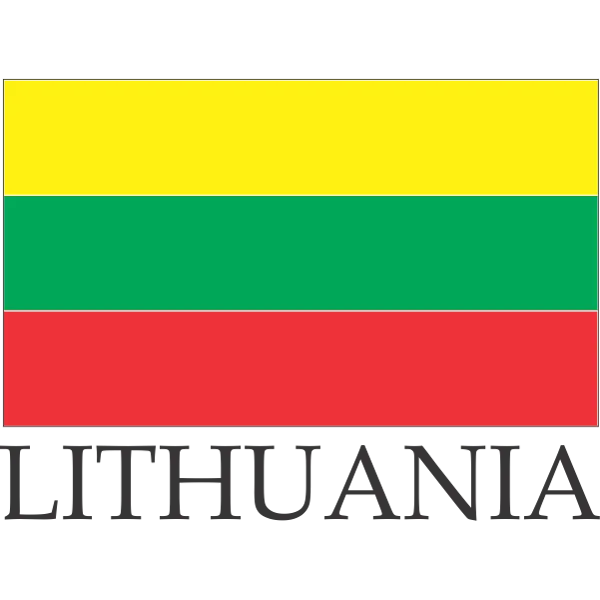 Lithuania Embroidered Flag Badge