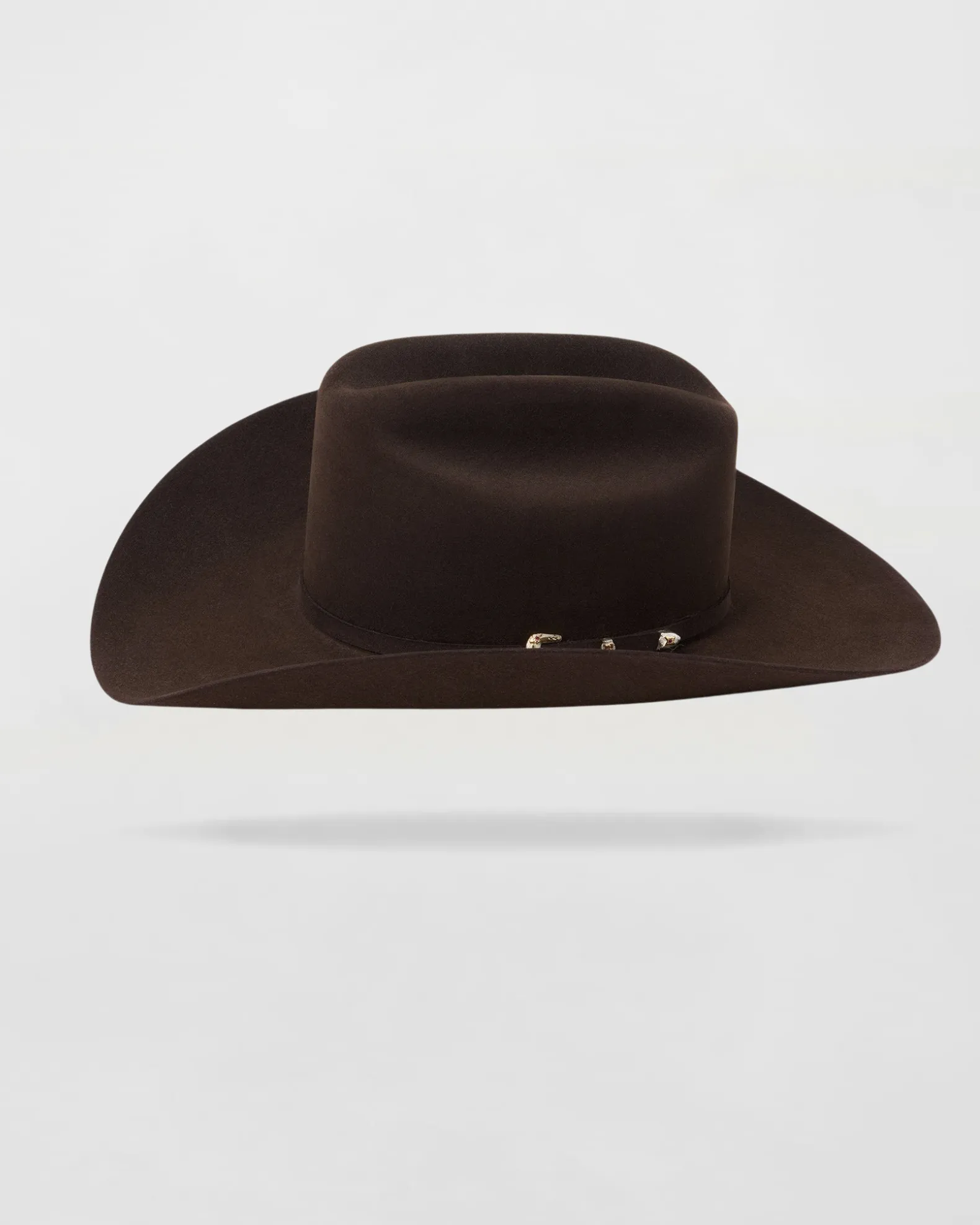 Maverick Range Felt Outdoor Cowboy Hat in Chocolate