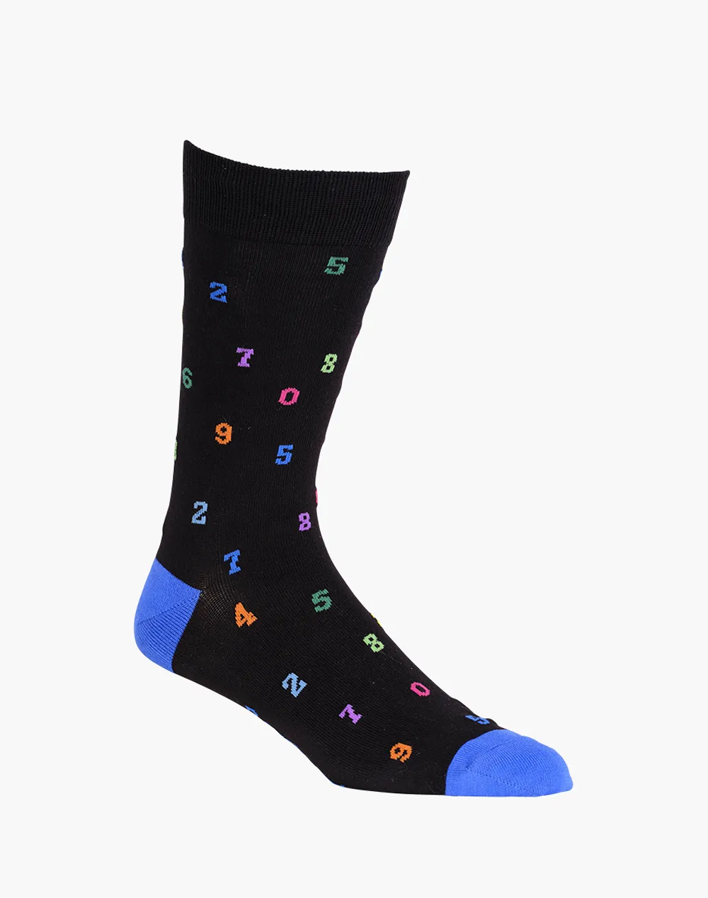 MENS NUMBERS BAMBOO SOCK