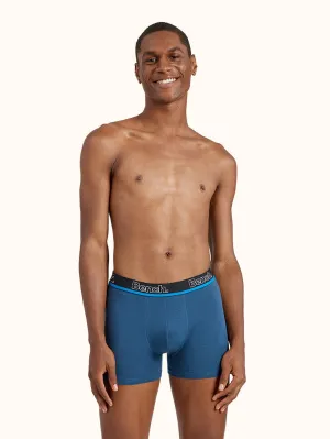 Men's Ultra Soft Trunk Blue (3 Pack)