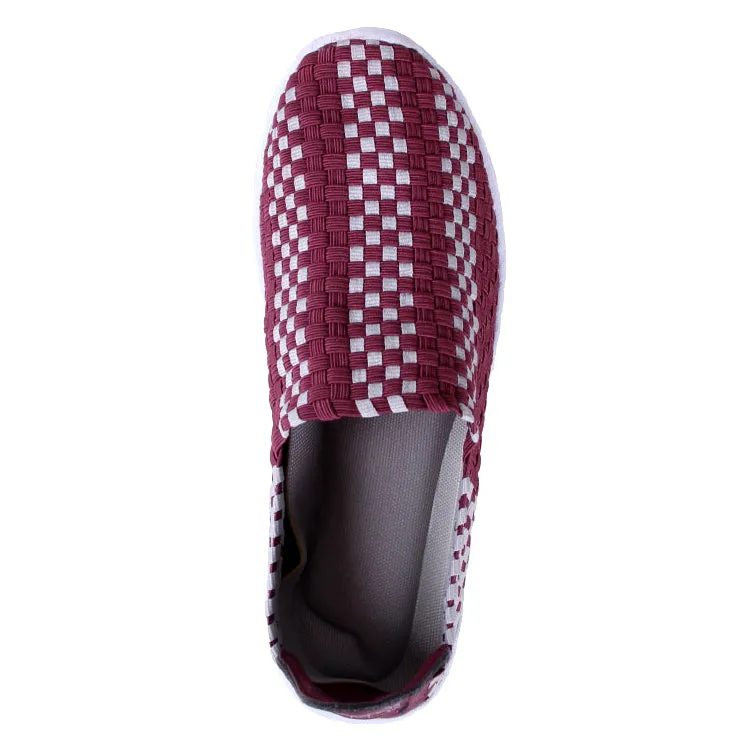 Mississippi State Bulldogs Woven Colors Comfy Slip On Shoes