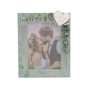 Mr & Mrs Green Wedding Frame