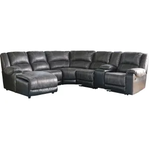 Nantahala 6 Piece LAF Reclining Sectional