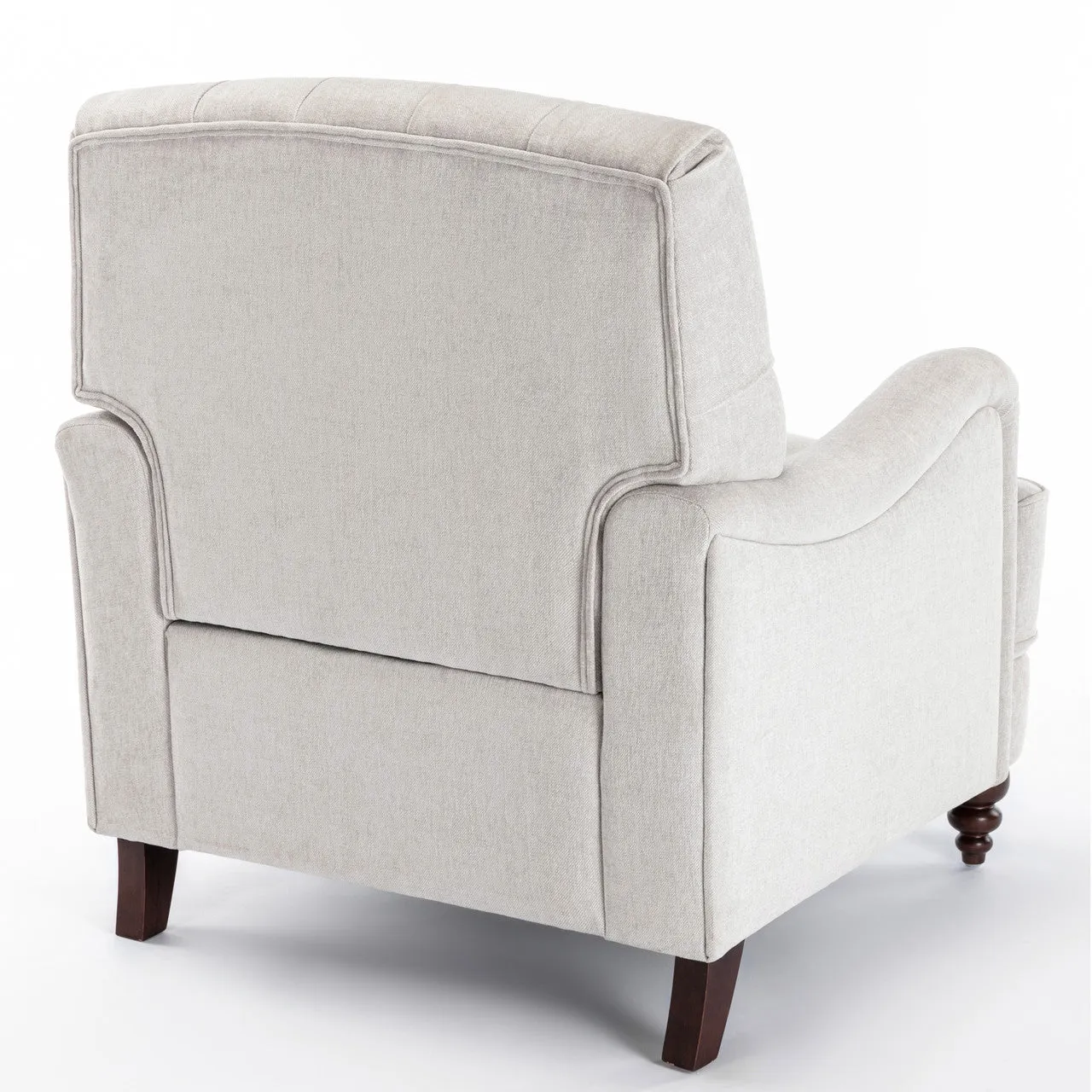 Oatmeal Butner Tufted Arm Chair