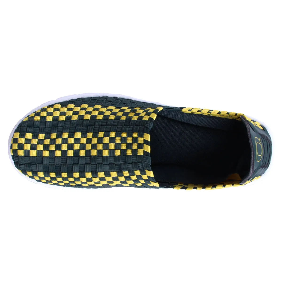 Oregon Ducks Woven Colors Comfy Slip On Shoes