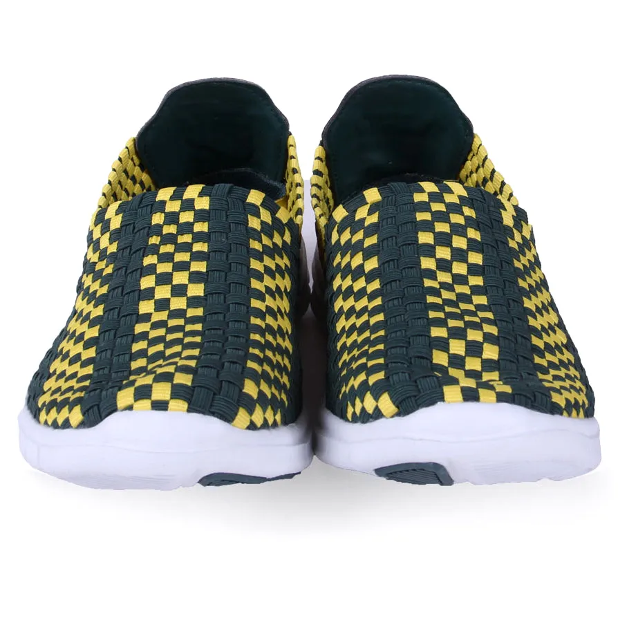 Oregon Ducks Woven Colors Comfy Slip On Shoes