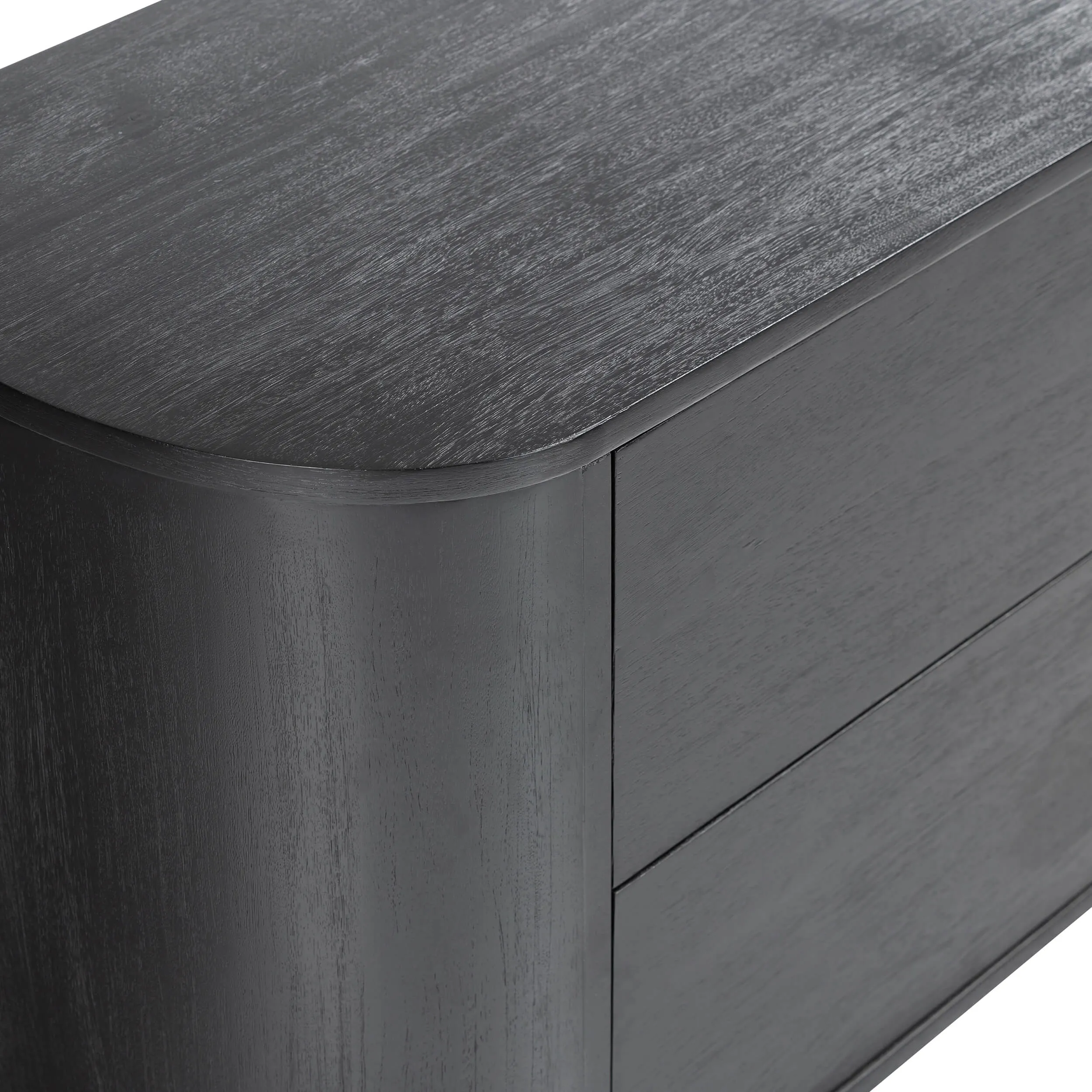 Paden Nightstand, Aged Black