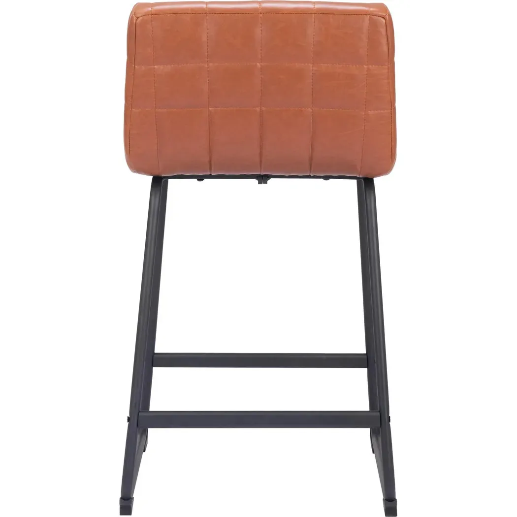 Pago Counter Stool (Set of 2) Brown